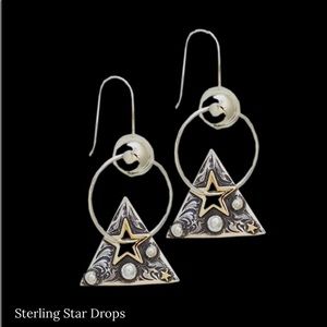Sterling Silver Vogt Earrings